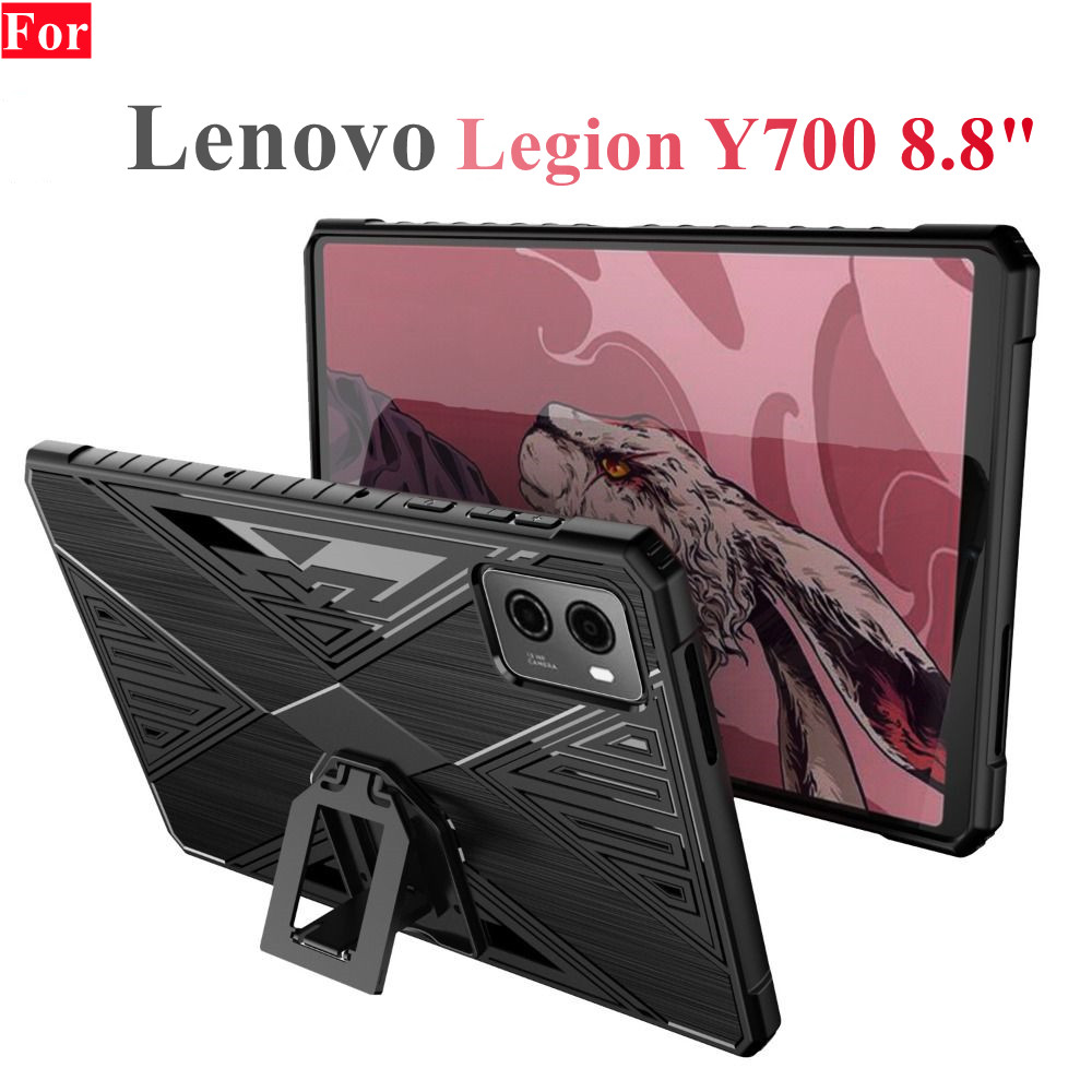 Para lenovo legião y700 2a geração 8.8 "TB-320FU caso tablet à prova de choque kickstand design jogo escudo protetor legião y700 2023 8.8"