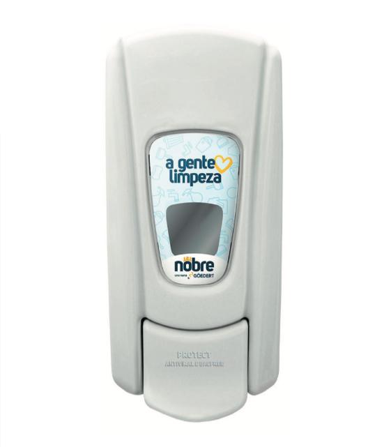 Dispenser P/Soap Liq./Alcool Gel 800Ml. (C/Reserv./Valv. Xpro) City-Noble White