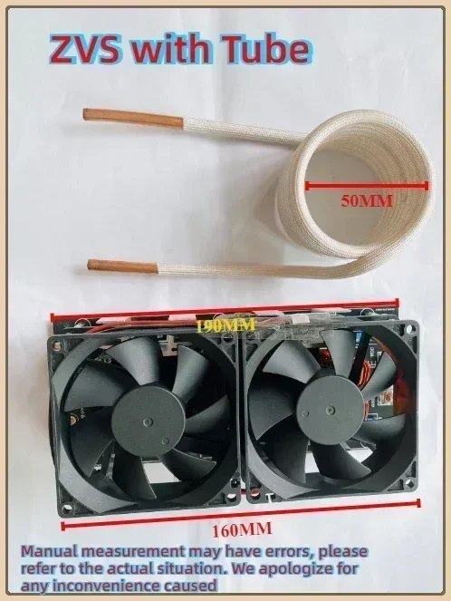 2000W 50A ZVS Placa de aquecimento por indução de baixa tensão Módulo de fonte de alimentação Flyback Driver Aquecedor Aquecedores de bobina Tesla