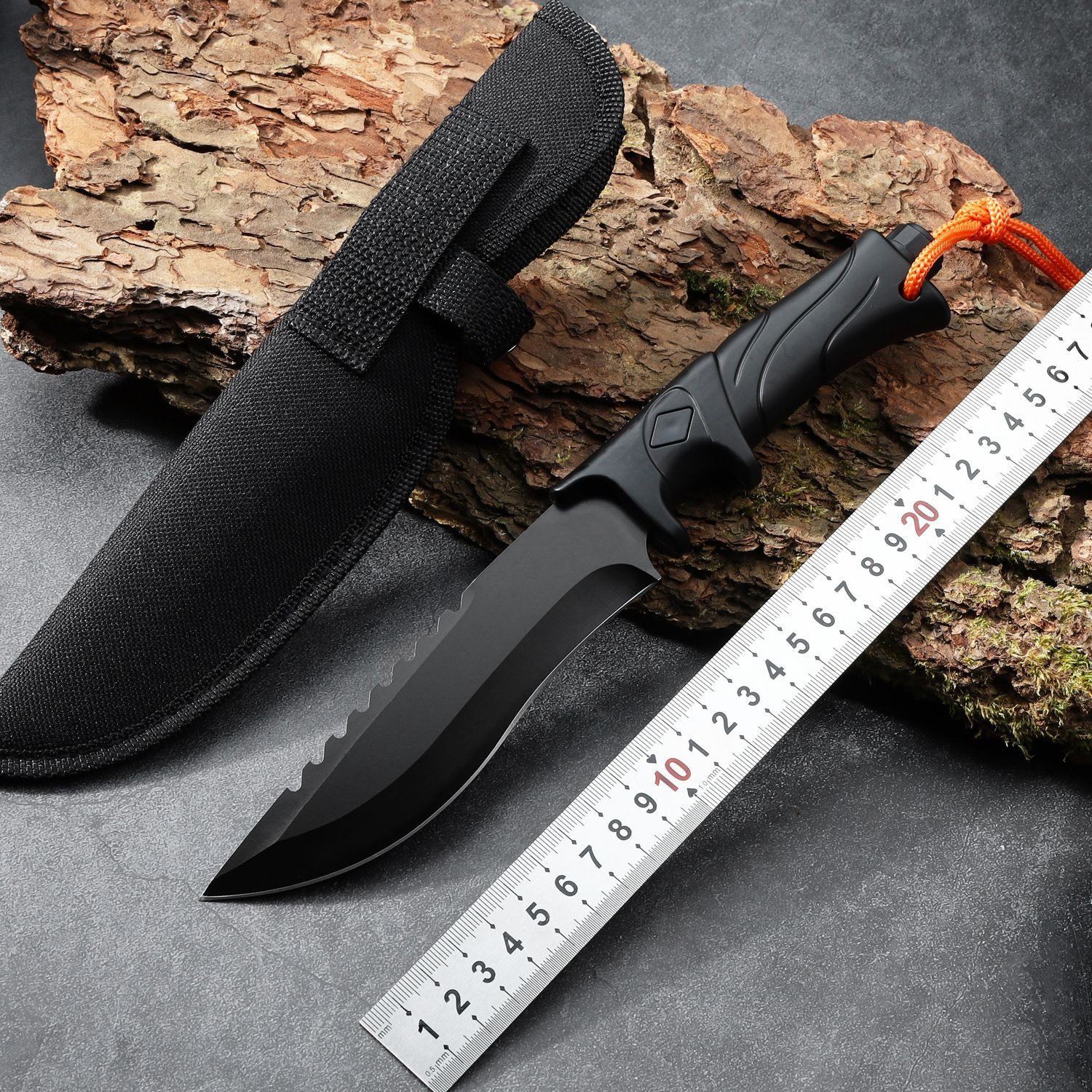 Outdoor Messer Gerade Messer Verteidigung Tragen Mini Messer Feld Tragbare Fleisch Eater Messer Camping Angeln Scharfe Obst Messer