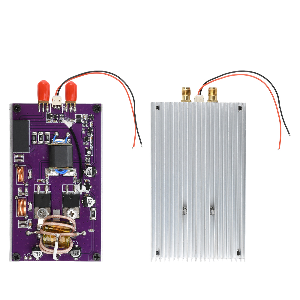 Transceptor de módulo amplificador de potencia de onda corta portátil DC 12-15V 15W-25W con filtro de paso bajo que admite frecuencias de 2MHz-30MHz
