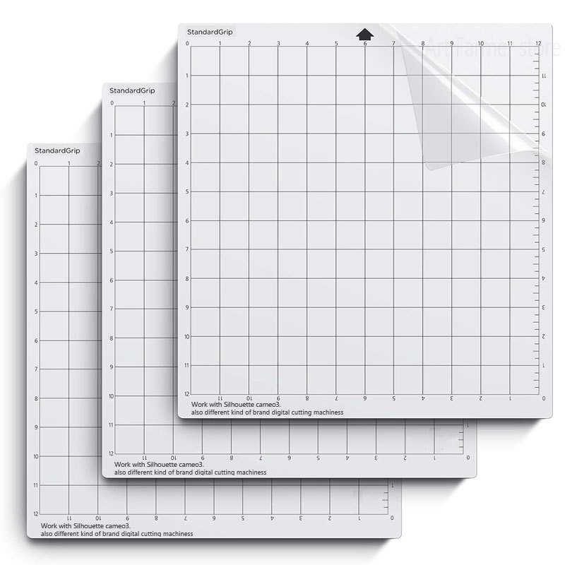 1/3/5Pcs StandardGrip Cutting Mat for Silhouette Cameo 4/3/2/1(Sizes: 12inX12in)
