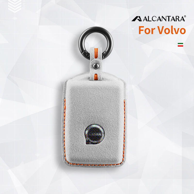 Fashion new goatskin car Remote key case cover For Volvo XC60 V60 S60 XC70 V40 S80 V704 Auto Key Fob Shell Keychain Accessories