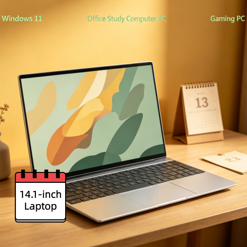 15.6インチ プレミアムスリムノートパソコン 2026 Win11 DDR4 16GB/32GB RAM 2TB SSD ポータブル ビジネス オフィス ノートブック Intel 4405U Intel 6500Y