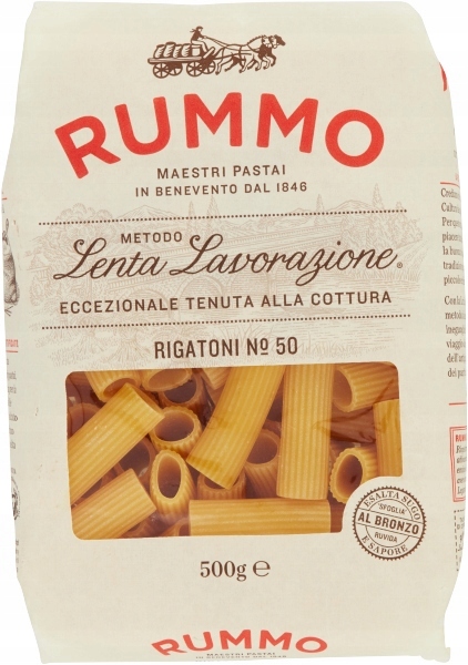 Pasta Rigatoni Nr. 50 500g - Rummo