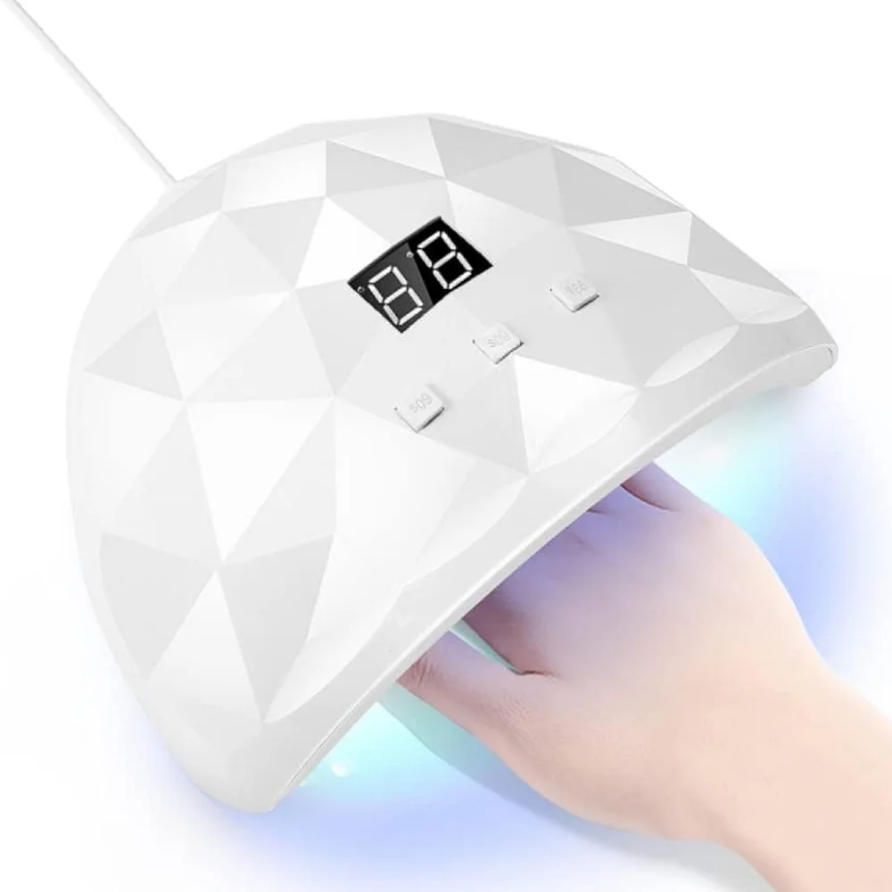 Nageltrocknerlampe UV-Licht für Nägel Augenschutz UV-Lampe für Gelnägel Gel-Nagellack-Härtungstrockner Heim- und Salonwerkzeug