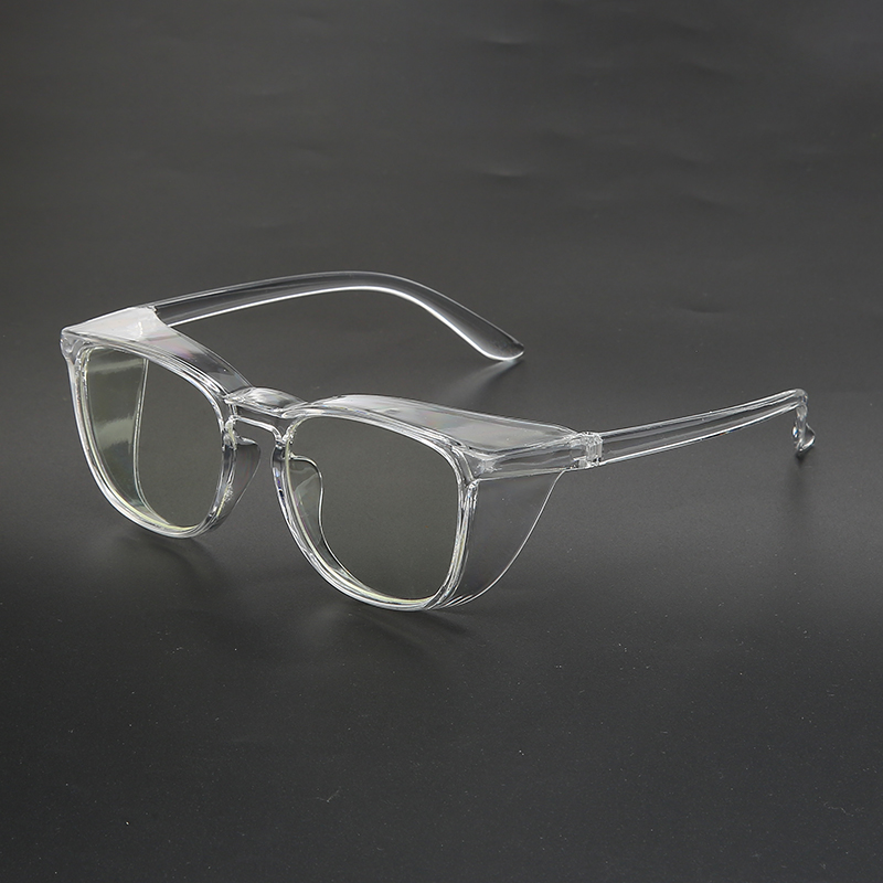 Safety Glasses Anti Fog Goggles with Side Shields, Anti Blue Light Eyeglasses for Men Women Daily Use