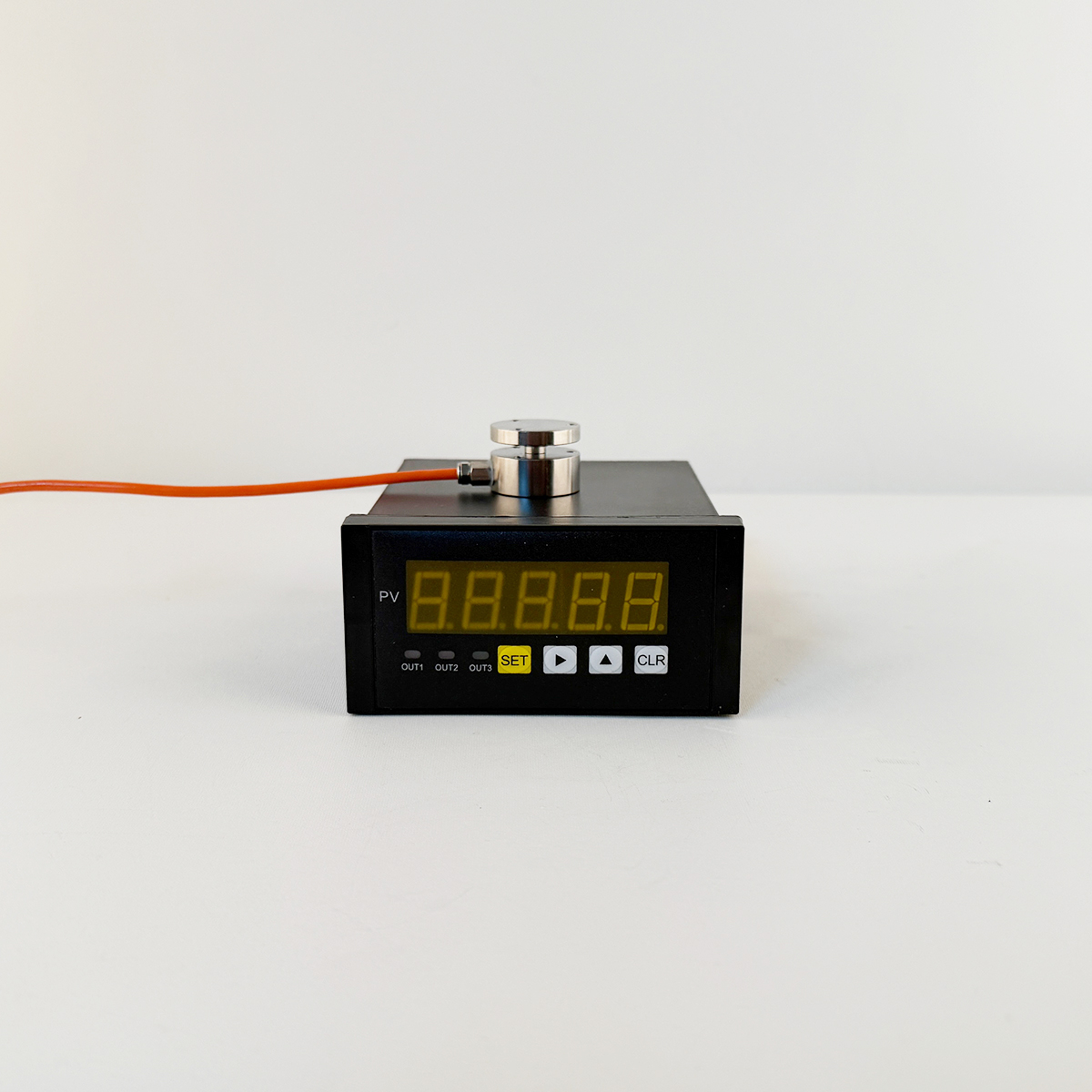 Mini roestvrijstalen loadcel met LED-displayindicator 0-2000kg Hoge precisie druksensor Weegschaalcontrolesysteem