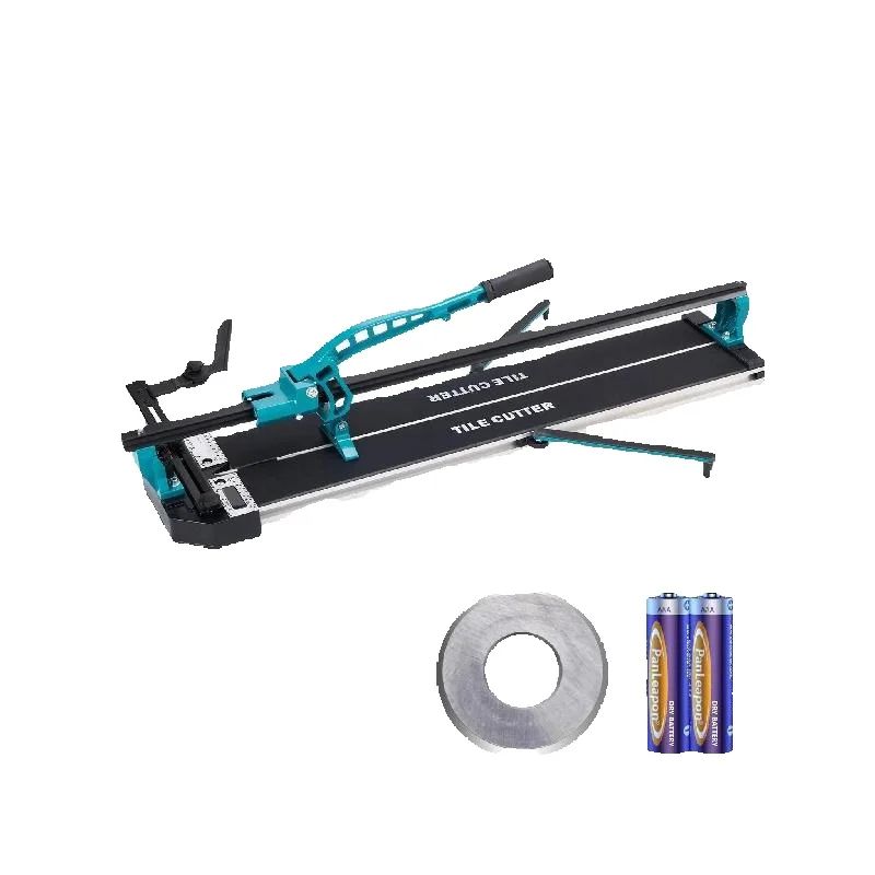 VEVOR Fliesenschneider mit einer Gesamtschnittlänge von 1200mm, Schnittstärke 4-15mm Mindest. Schnittbreite 25mm Fliesenschneidmaschine inkl. Extra Schneidrad Fliesenverlegungs-& Renovierungsprojekten