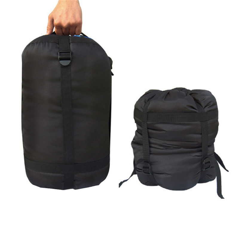 Saco de dormir de compresión impermeable para exteriores, cubierta deportiva, paquete de almacenamiento ligero y práctico, bolsa de senderismo para viajes y acampada