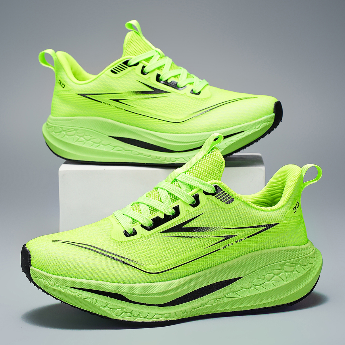 Grote sportschoenen voor heren, buitenwandelen, hardlopen, comfortabel, casual, veelzijdig, modieuze trainingsschoenen voor koppels