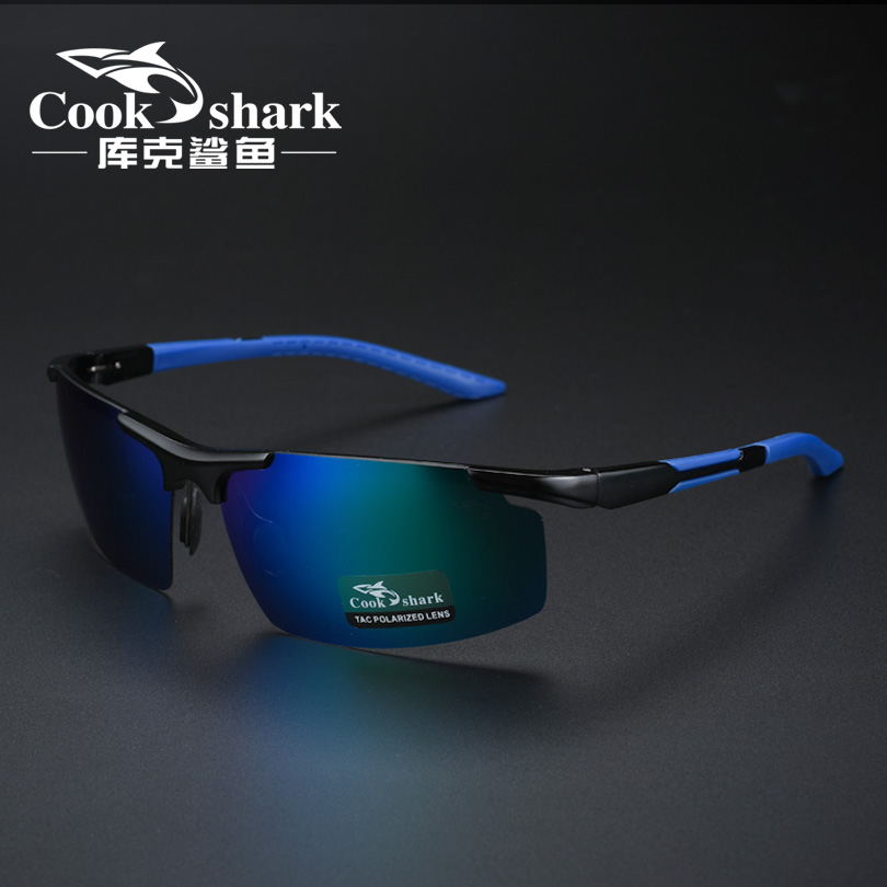 Cookshark 2025 แว่นกันแดดใหม่แว่นกันแดดผู้ชายไดร์เวอร์โพลาไรซ์แว่นตาขับรถ
