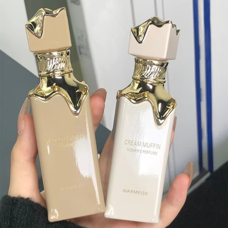 Perfume Feminino Árabe Sênior, Creme Rico, Muffin de Caramelo e Baunilha, Perfume Leve, Fragrância Floral Frutal Duradoura, Spray Corporal