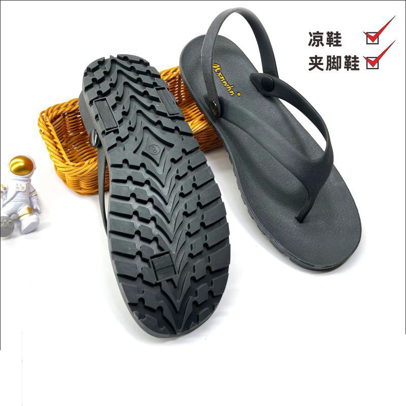 Sandali per uomo pneumatici morbidi infradito in gomma moda estiva scarpe Casual traspiranti da uomo