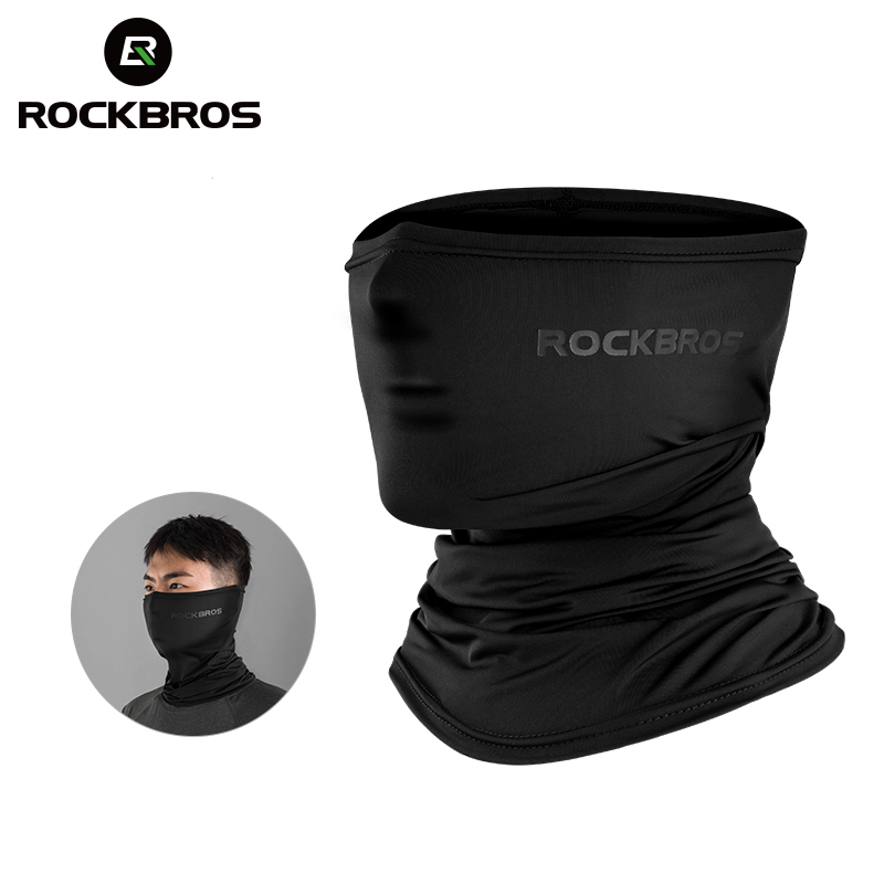 ROCKBROS Солнцезащитная велосипедная маска для лица UV400 впитывающая пот дышащая бандана многофункциональная маска для пешего туризма мотоцикла велосипеда