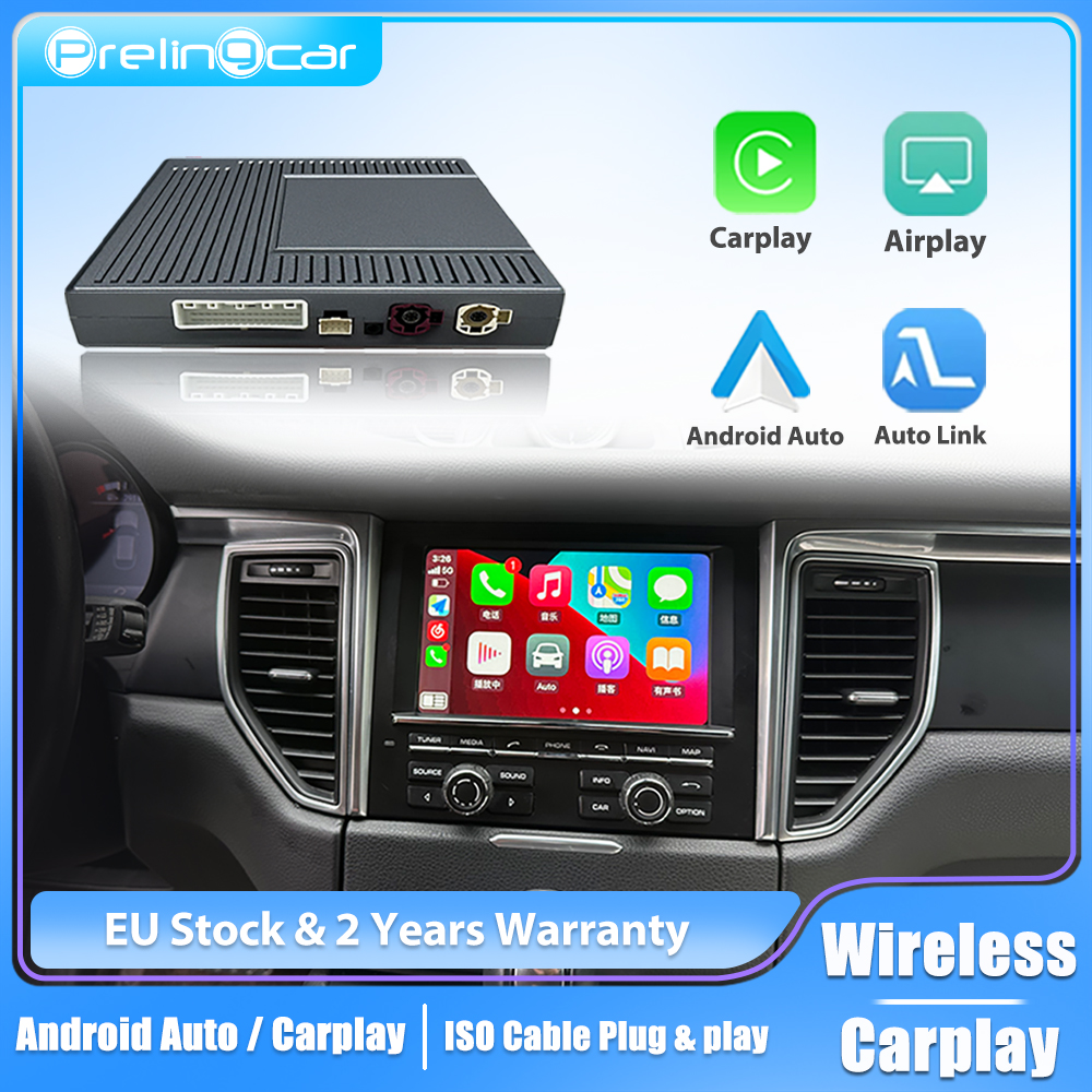 CarPlay sans fil pour Porsche Macan, PCM 2017, AirPlay, Android Mirror Link, fonction CarPlay, année 4.0