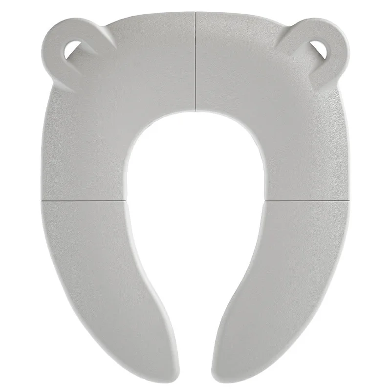 Assento Sanitário Dobrável Infantil, Almofada Portátil para Vaso Sanitário de Bebê, Compatível com a Maioria dos Vasos Sanitários Domésticos, Fácil de Guardar, Assento Sanitário para Crianças