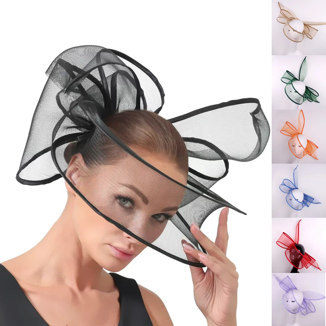 2026 Exaggerat Fascinator Wedding Pillbox Hat Women Fascinator Mesh Hats  Hair Clip Church Kentucky Derby Headpiece Headwear