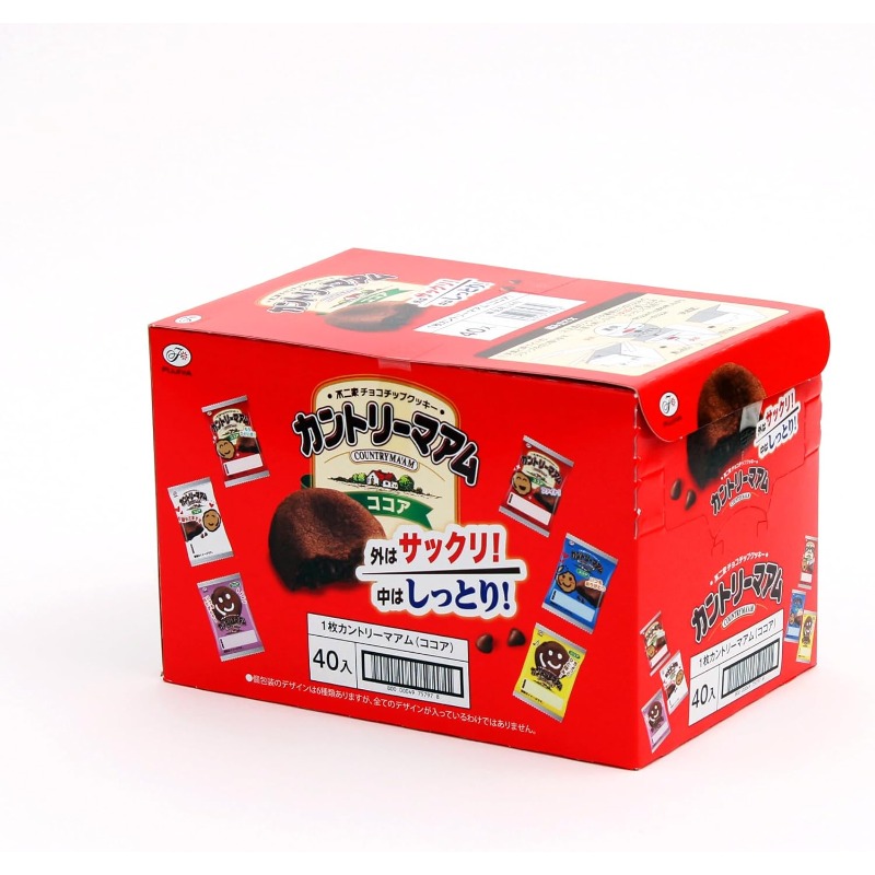 フジヤ カントリーマアム（ココア） 40個入、送料無料、国内発送