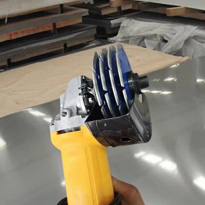 Ensemble de convertisseur de meuleuse d'angle, Kit d'outils en acier au carbone, tête de Conversion, pièces de rechange, accessoires de Machine à rainurer pour le travail du bois