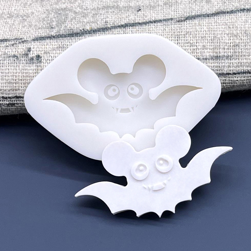 Bat Halloween Silicone Sugarcraft Chocolate Cupcake Baking Mold Resin Tools Fondant Cake Decorating Tools