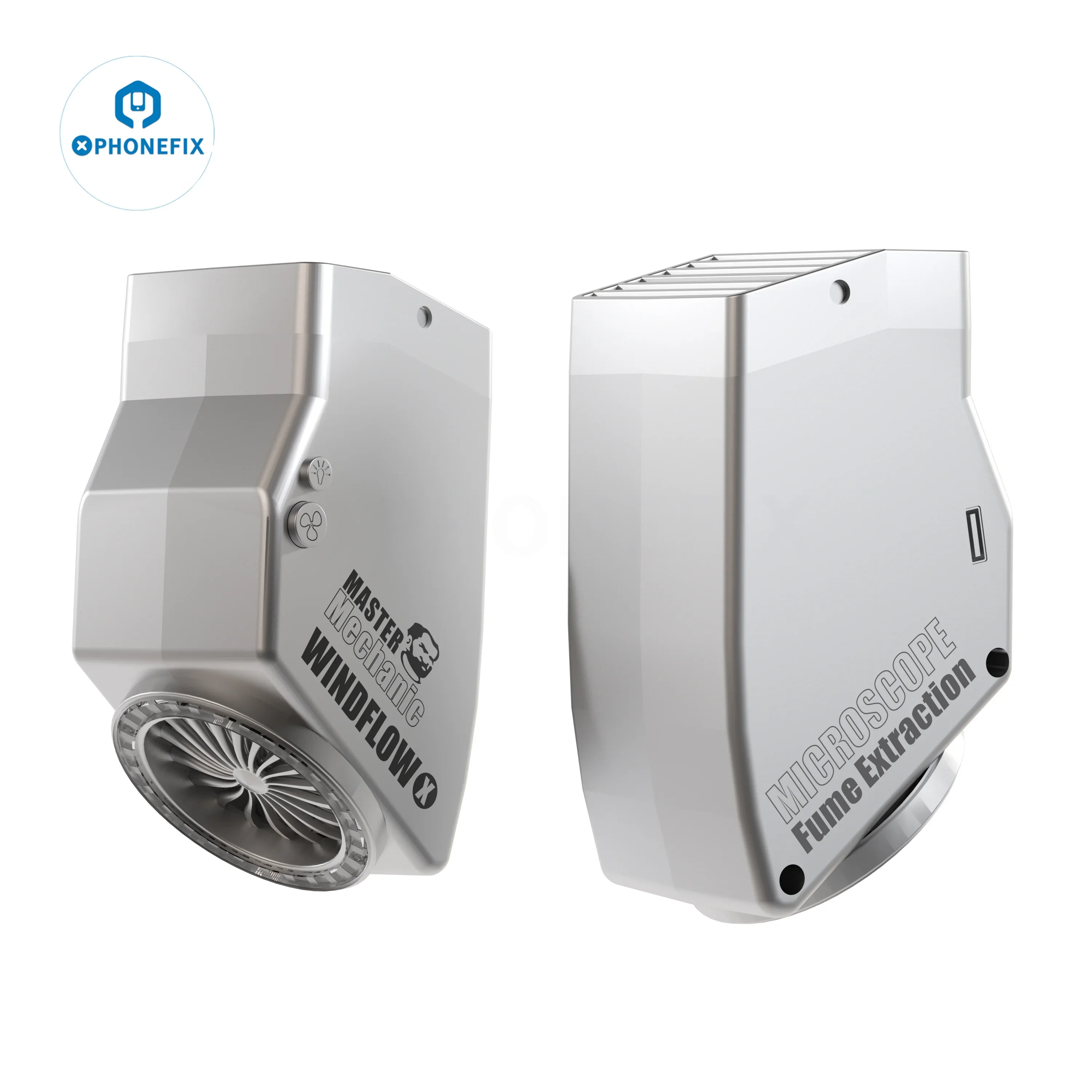MECHANIC WindFlow X дымоотводный инструмент со световым микроскопом, материнская плата, ремонт печатной платы, сварочный инструмент для удаления дыма, осветительный инструмент