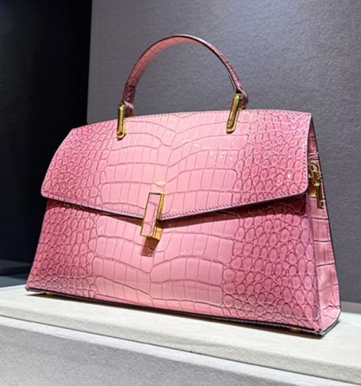 Nouveauté 2026 Sacs à main pour femmes en cuir véritable, de luxe et tendance, sacs coquille à poignée supérieure, motif crocodile, sacs à bandoulière et sacs travers