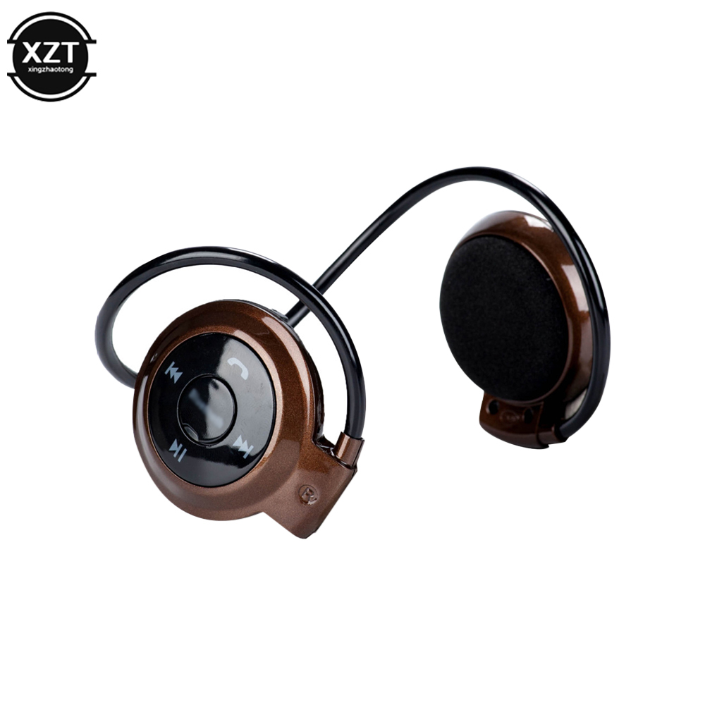 Sportowe bezprzewodowe słuchawki Bluetooth Stereo z odtwarzaczem MP3, zestaw słuchawkowy z mikrofonem, gniazdo na kartę Micro SD, tryb głośnomówiący.