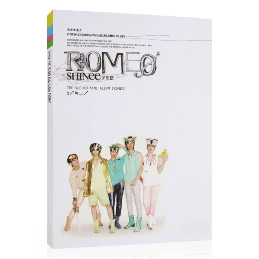 SHINee ROMEO Álbum CD - K-Pop Clássico, Jovem Danza Energética Pop