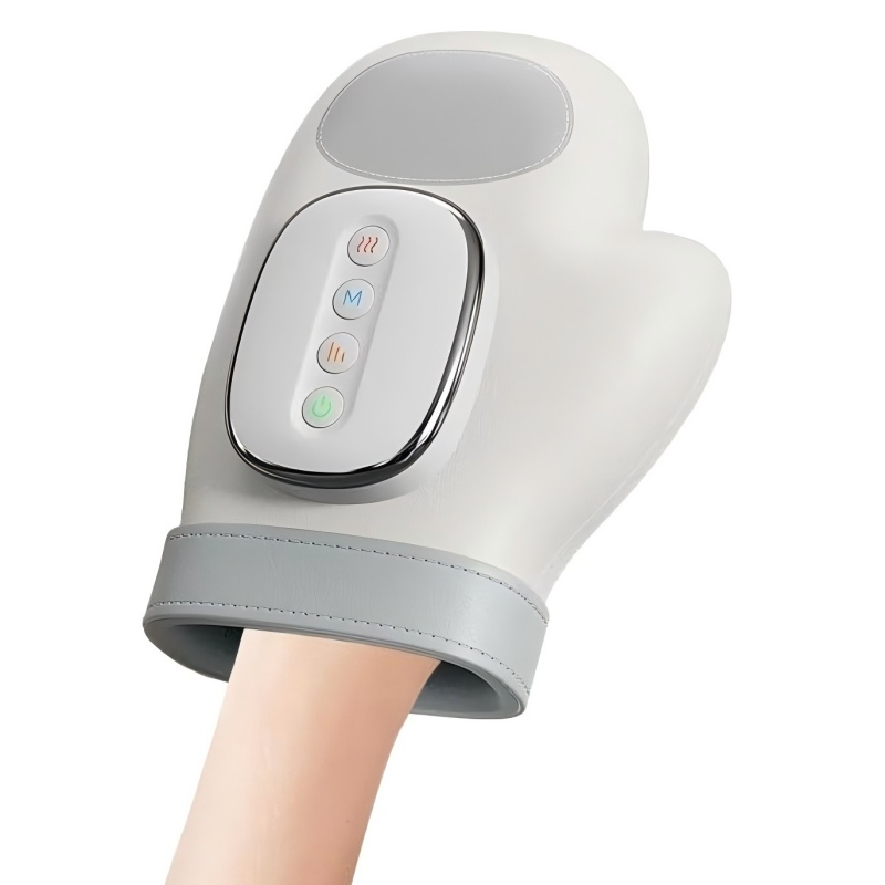 6 in 1 Smart Airbag Full Hand Massager Wrist Palm Finger Muscle Relaxation Kneading Massage Machine for Rejuvenate Your Hand