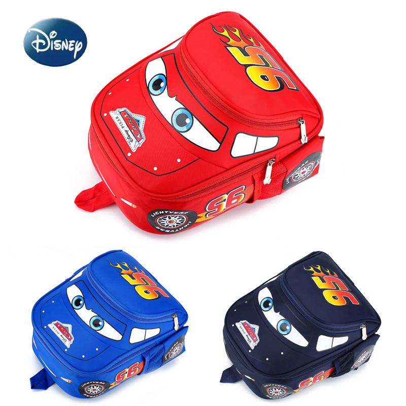 Disney กระเป๋าเป้สะพายหลัง 3D การออกแบบการพิมพ์กระเป๋าเป้สะพายหลังสําหรับเด็กขนาดใหญ่ความจุกระเป๋านักเรียนกันน้ําของขวัญสําหรับชาย