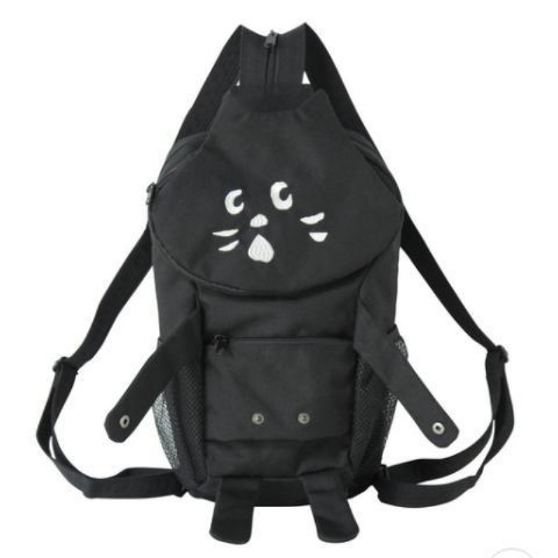 Cat Three-dimensional Shape Super Cute Shoulders Oblique Span Bag Dual-purpose Cute Kawaii Backpack Bag for Women