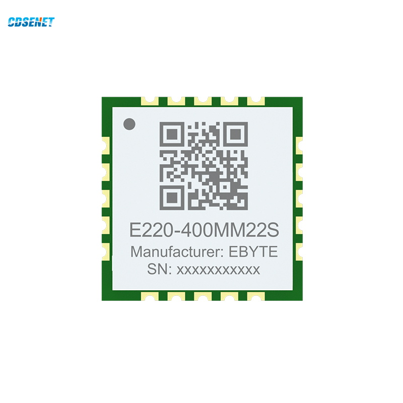 433 MHz 470 MHz Lora LLCC68 Funkmodul 22 dBm 5,5 km CDSENT E220-400MM22S Low Power Kleinere Größe Stempellöcher Antenne SPI