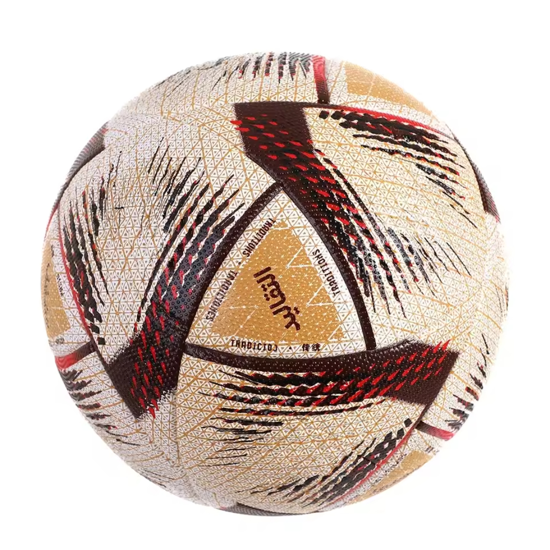 Piłka nożna wysokiej jakości 2025 Oficjalny rozmiar 5 Materiał PU Bezszwowa Odporna na zużycie Piłka do treningu meczowego Futbol Voetbal Bola