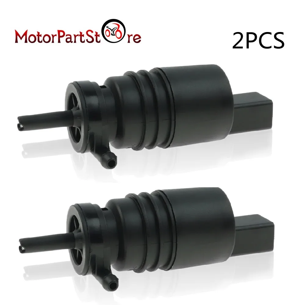 Pompe de lave-glace de voiture, 2 paquets, pour BMW E46 E38 E39 E53 E60 E65 M3 X3 X5 318i 328i 323i 325i C230 C320 A4 A6 A8 67128362154