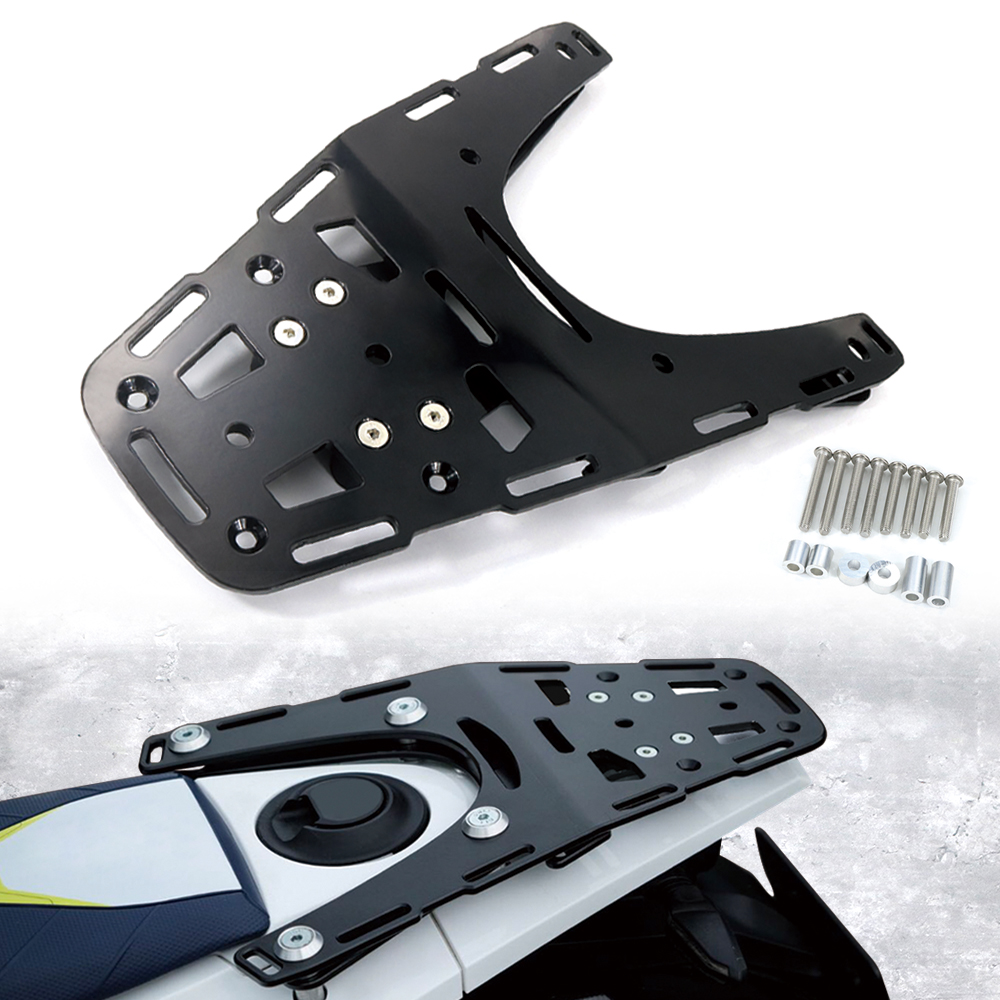Fit สําหรับ HUSQVARNA 701 ENDURO / SUPERMOTO รถจักรยานยนต์ด้านหลังกระเป๋าเดินทาง Cargo Rack ชั้นวางผู้ถือ Husqvarna 701 ENDURO