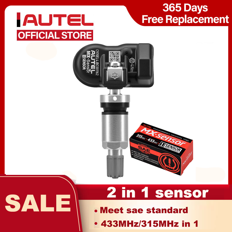 AUTEL-Sensor MX 433 315 TPMS mx-sensor, herramientas de reparación de neumáticos, accesorio automotriz, Monitor de presión de neumáticos, programador sensor presion de neumaticos