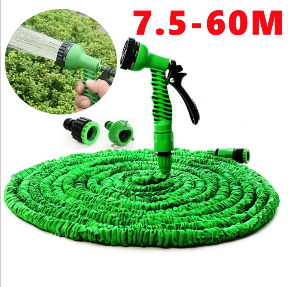 25FT-200FT расширяемыйMagic Hose легкий дизайн прочные материалы пистолет с 7 режимами распыления инструмент для полива домашних садов умный интерфейс многофункциональное использование