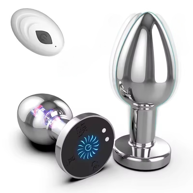 Analny korek dildo dla kobiet, wibrator typu bullet, zabawki erotyczne dla mężczyzn, masażer prostaty, metalowe korki analne sterowane pilotem, artykuły erotyczne dla dorosłych 18+