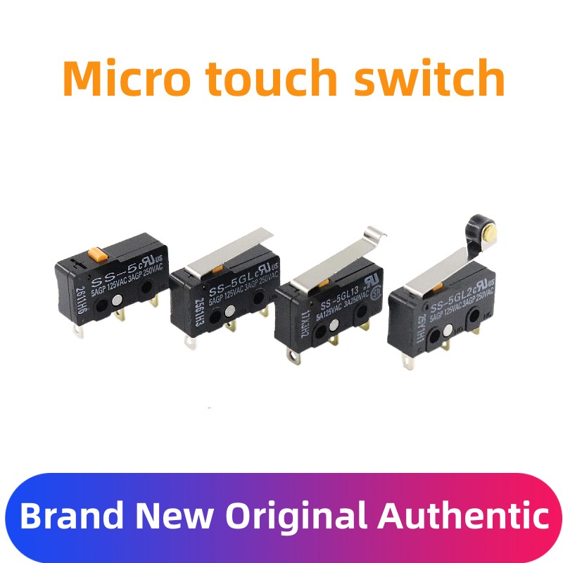 Micro touch schalter SS-5 SS-5GL SS-5GL2 SS-5GL13 dc5v 160ma original 3-pin ip40 reise mikrosc halter SS-5
