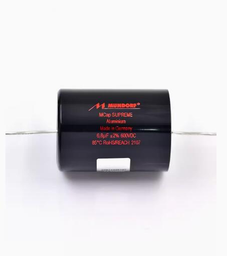 2pcs/lot Original Germany Mundorf Mcap SUPREME Classic Aluminium Audio Capacitors Frequency divider capacitor free shipping