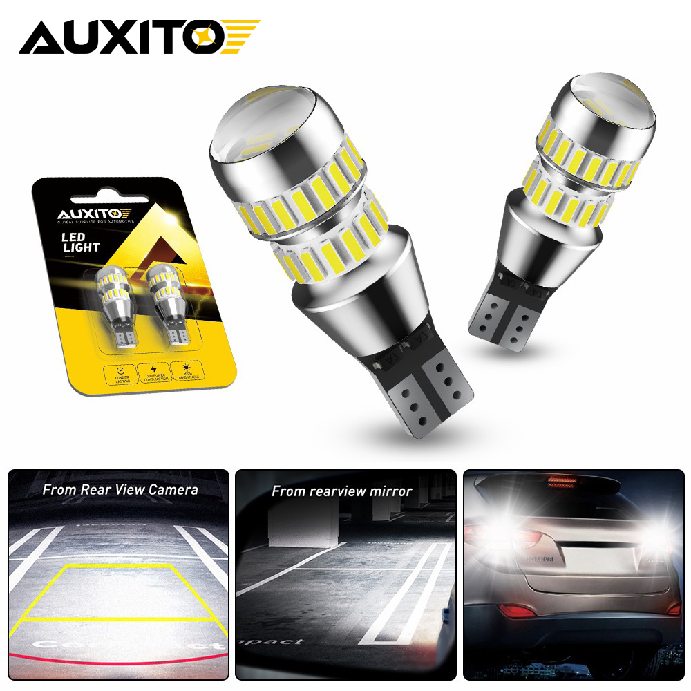 AUXITO 2x T15 W16W bombilla LED Canbus 921 912 para Toyota Land Cruiser 80 100 200 Prado 120 150 FJ luces de respaldo inverso para vehículo