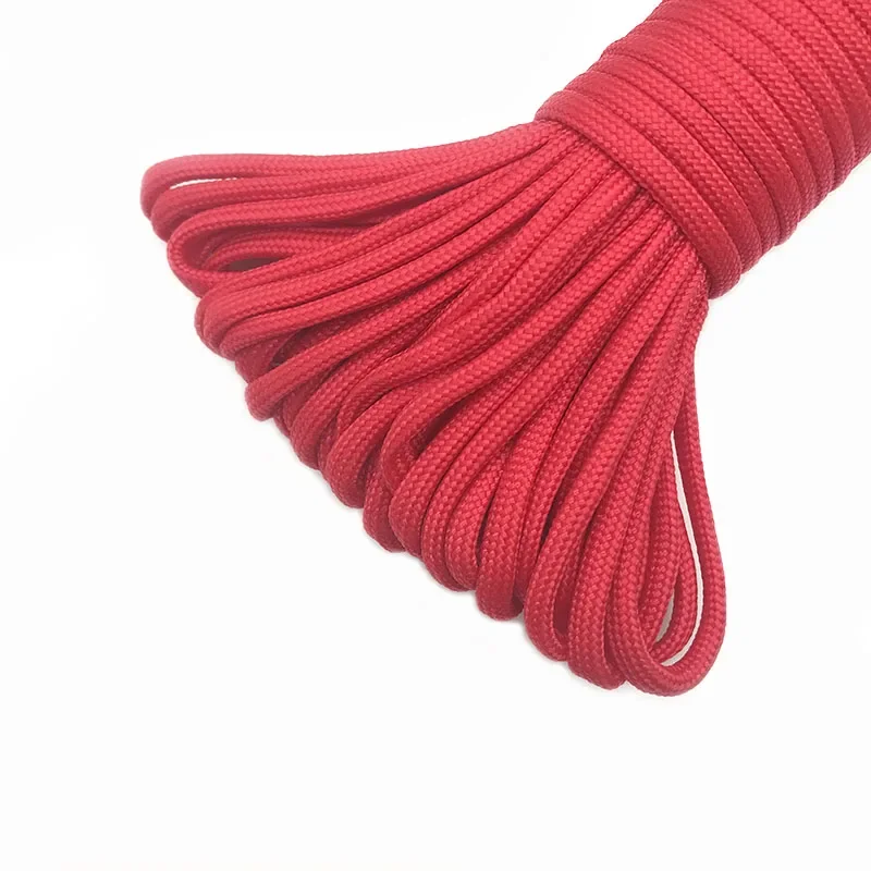 4 Rozmiar Dia.4mm 7 rdzeni stojaków Paracord do przetrwania Linka spadochronowa Smycz Camping Wspinaczka Lina kempingowa Wędrówki Sznur do bielizny