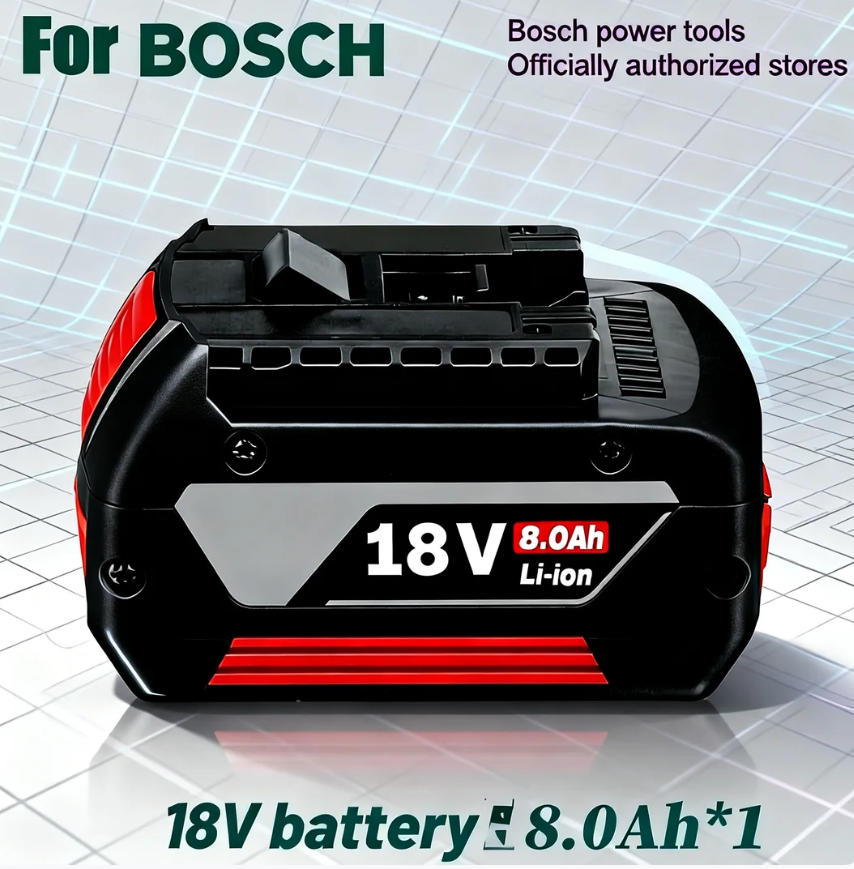 Batterie au lithium originale 100% pour BOSCH 18V, 8000mah, pour batterie BOSCH, batterie rechargeable originale pour outil 8,0ah