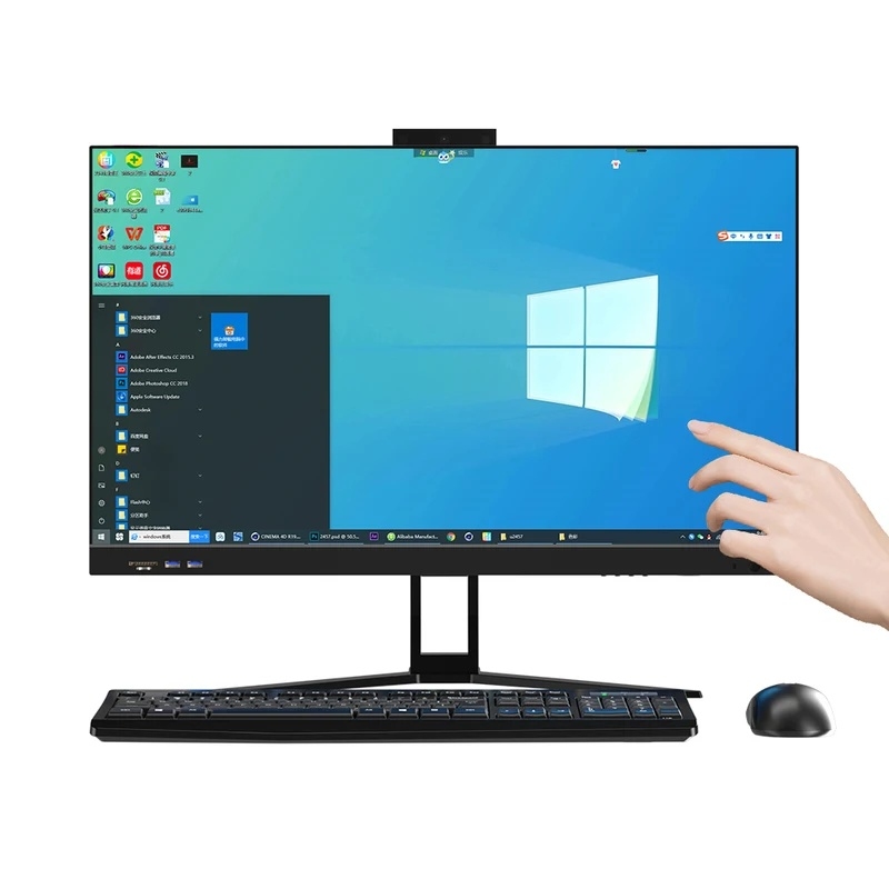 デスクトップ一体型パソコン 27インチ Core i7 プロセッサー フルHD タッチスクリーン ハードウェア＆ソフトウェア