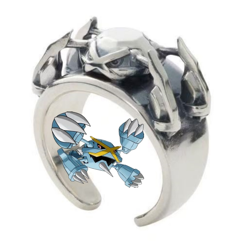 Pokemon Metagross Dratini Chien-Pao Gengar Bulbasaur Paarring Hochwertige Accessoires Anime Mode Cartoon Nischen-Urlaubsgeschenk