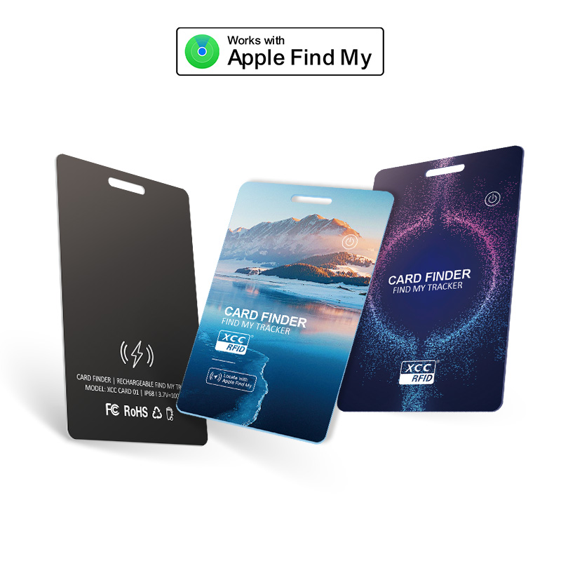 GPS Smart Wallet Tracker Card Bluetooth Anti-loss Device для Apple Smart Tracker для ключей, кошелек для багажа Works Find My