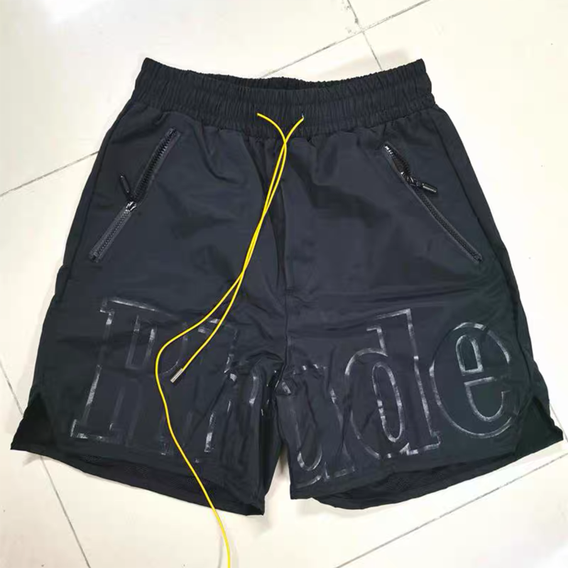Shorts décontractés Rhude de style américain, shorts de sport amples et respirants de haute qualité, shorts pour hommes Rhude