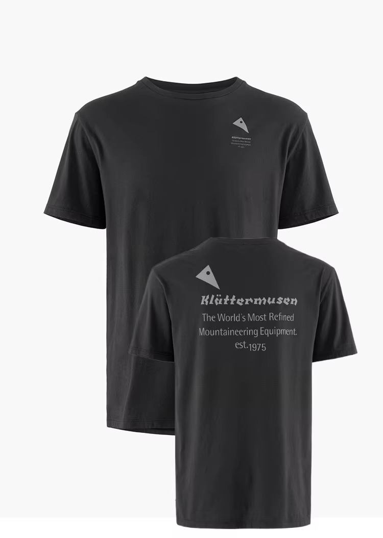 Outdoor Sports Brand Mountain Climbing Mouse Men's Summer Short-sleeved Comfortable Breathable Cotton Casual Wear T-shirt