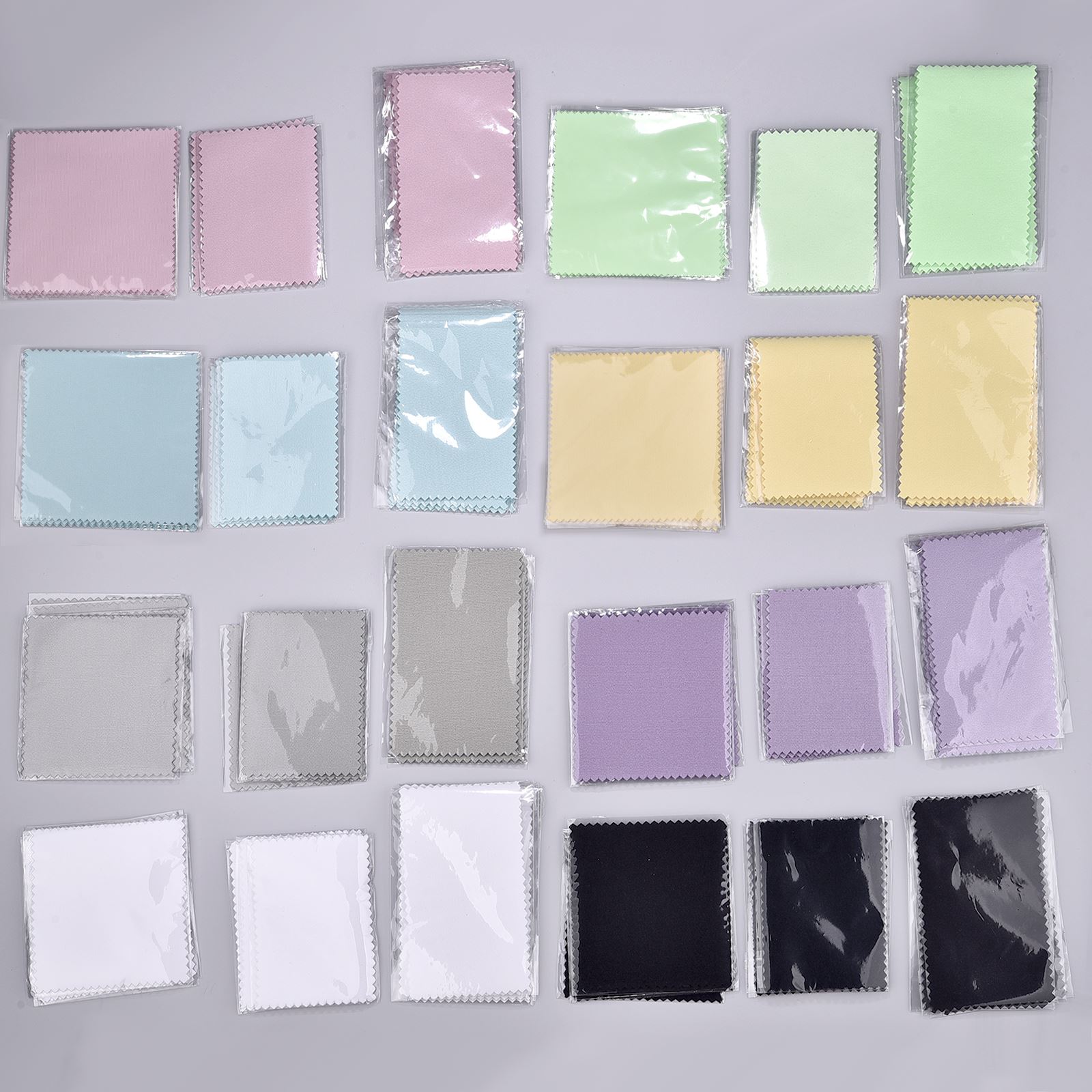 ผ้าขัดสี10ชิ้นผ้าขัดสีเงินผ้าขัดเนื้อนุ่มเช็ดทำความสะอาดผ้าเช็ดทำความสะอาดสำหรับอุปกรณ์เครื่องประดับทองคำเงิน